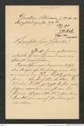 Nachlass Franz Steindachner, Brief von C. Heller an Franz Steindachner (23.10.1910), Inv.Nr. 212.08, Seite 1